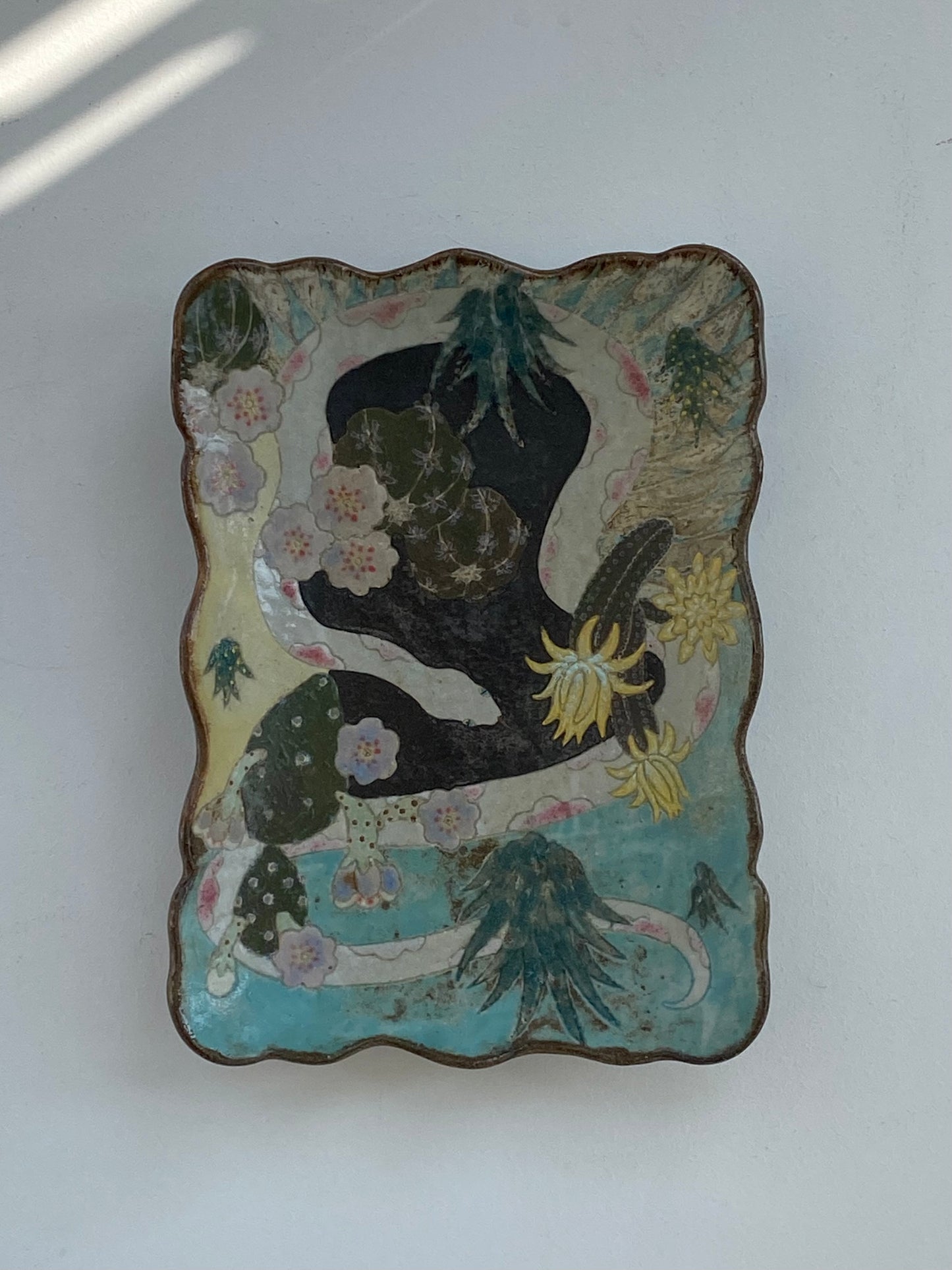 Snake & Cactus Plate