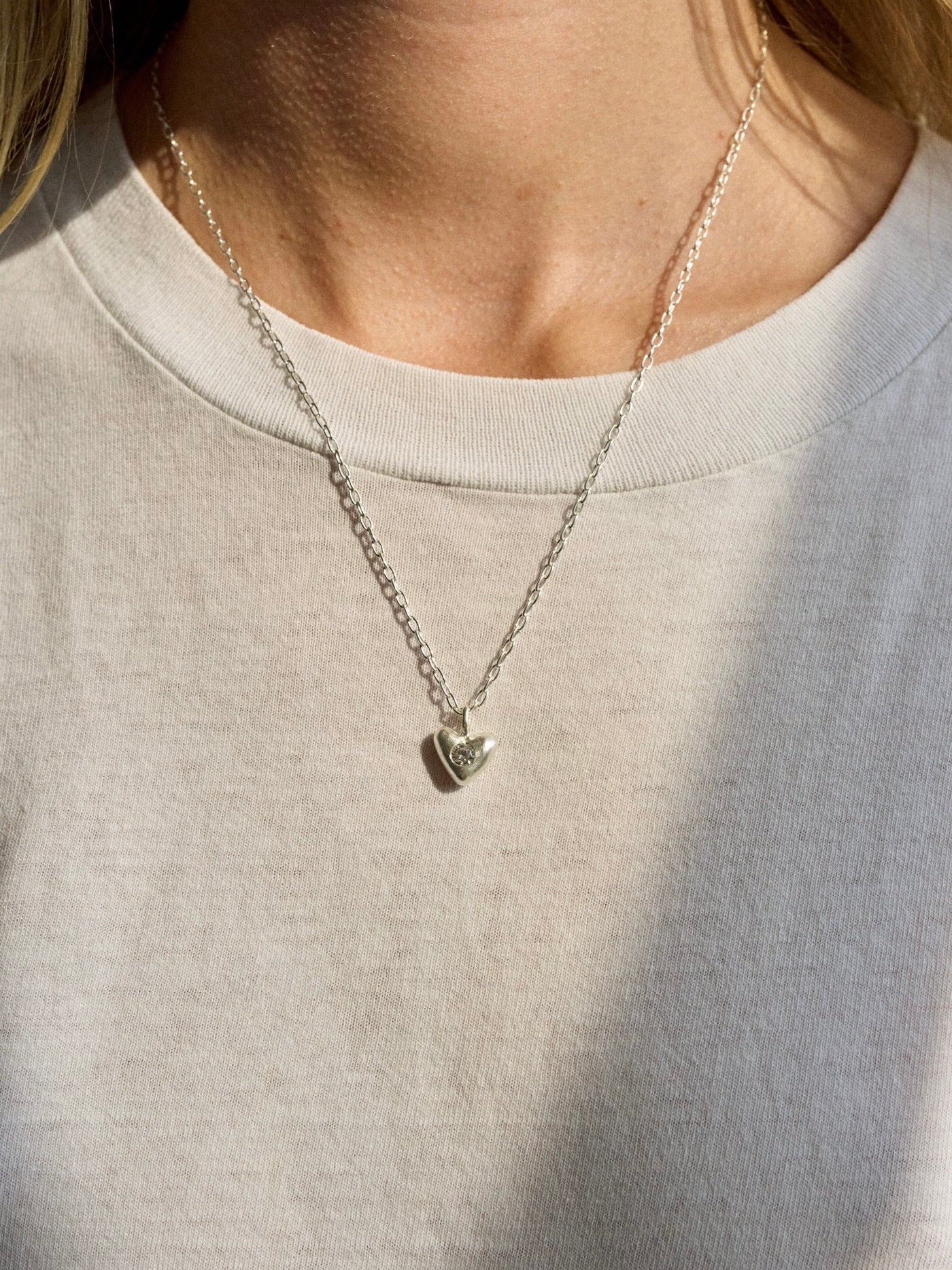 Diamond Heart Necklace