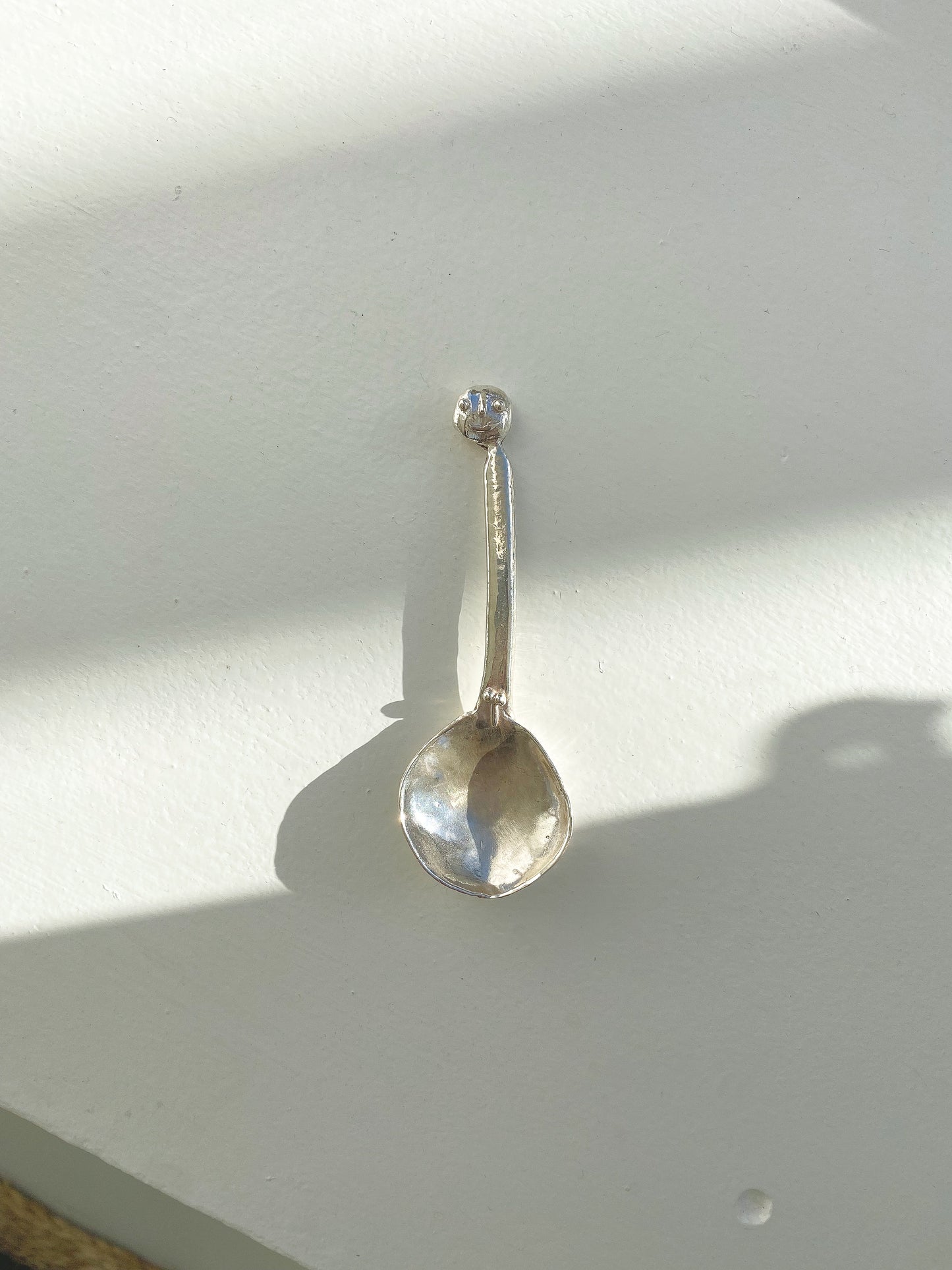Adam and Eve Sterling Silver Spoons