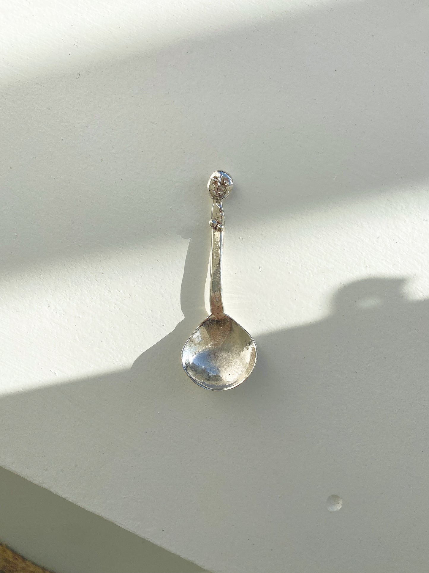 Adam and Eve Sterling Silver Spoons