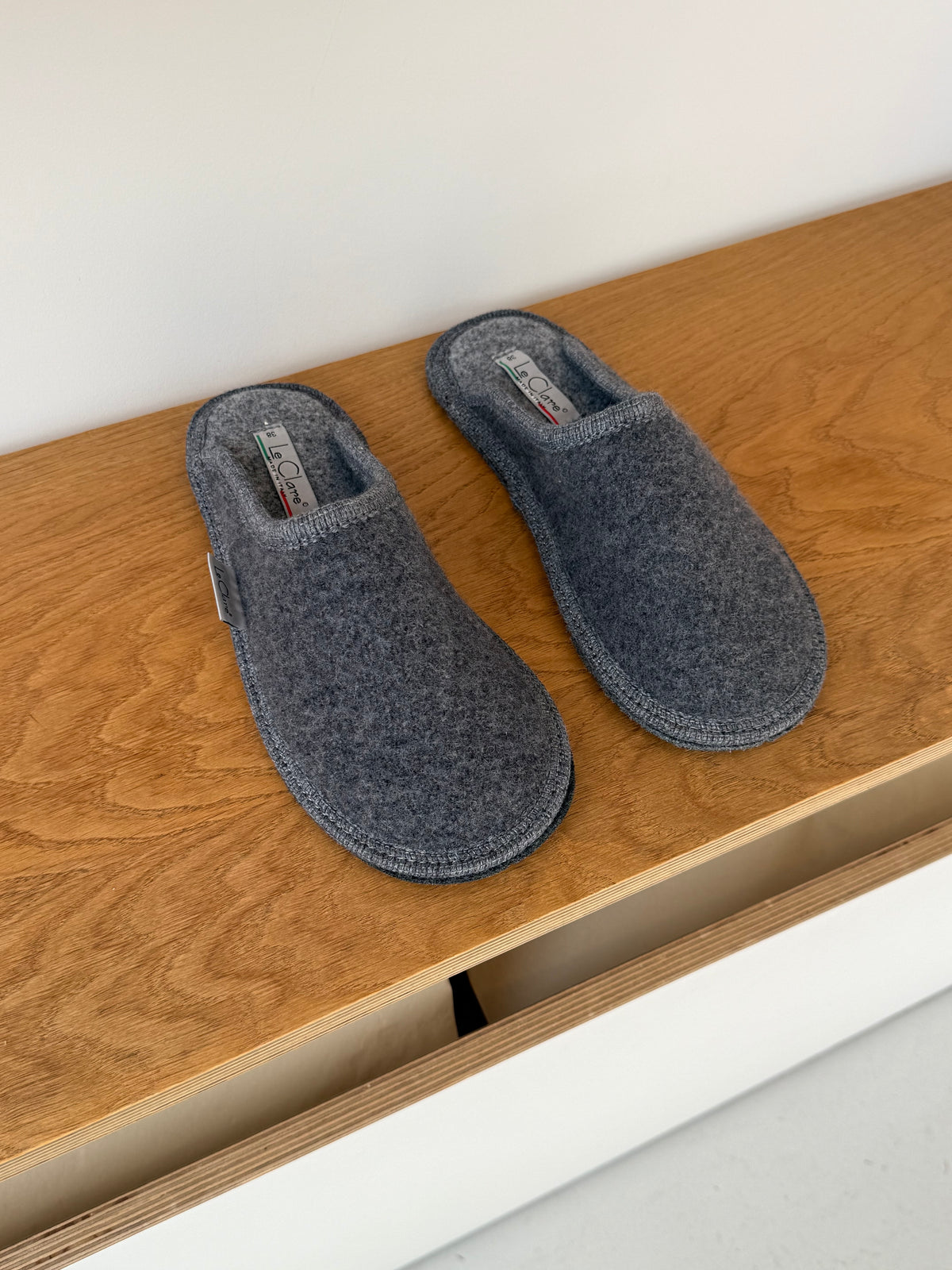 Boiled Wool Slippers