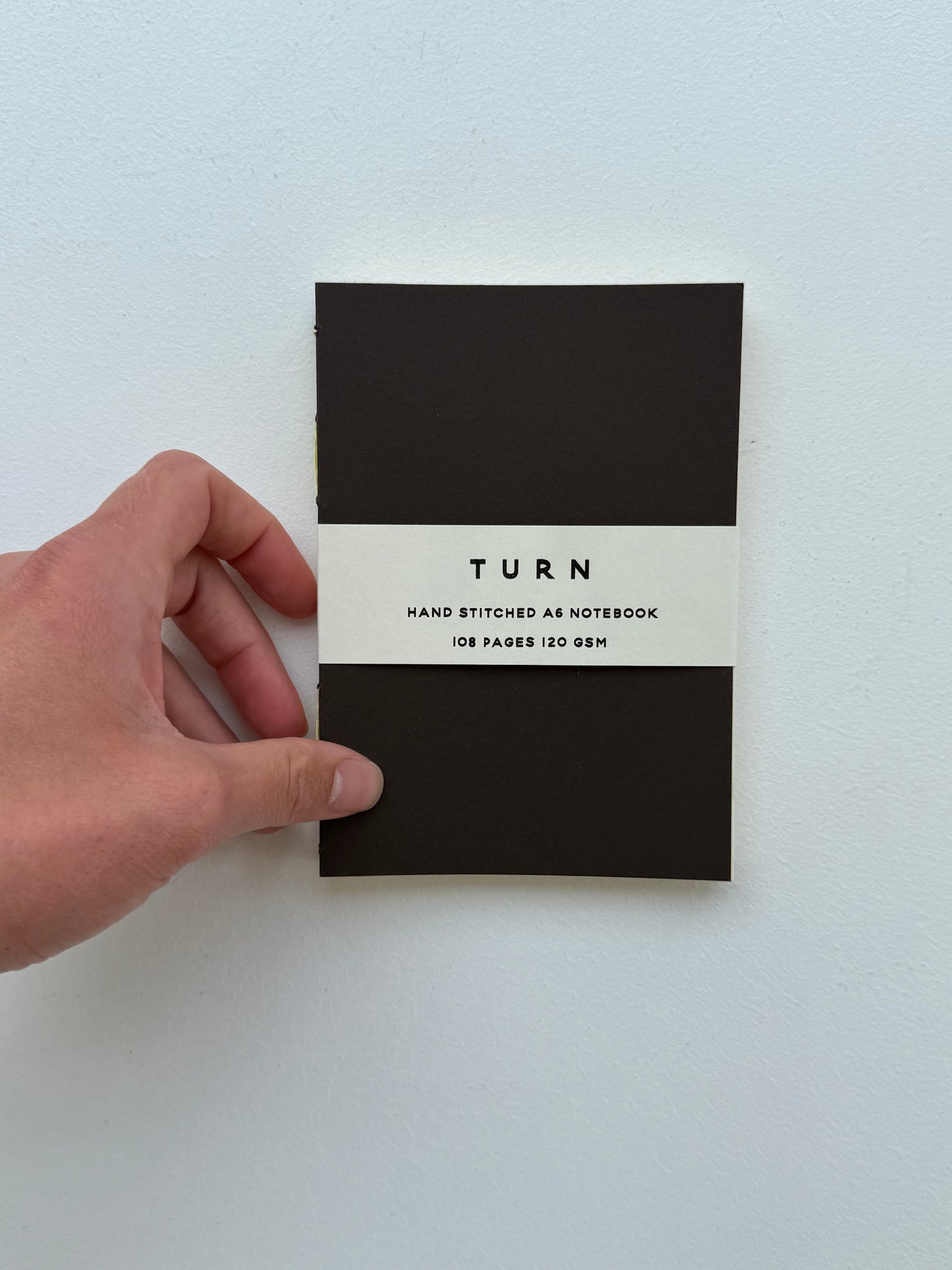 Hand Stitched A6 Notebook