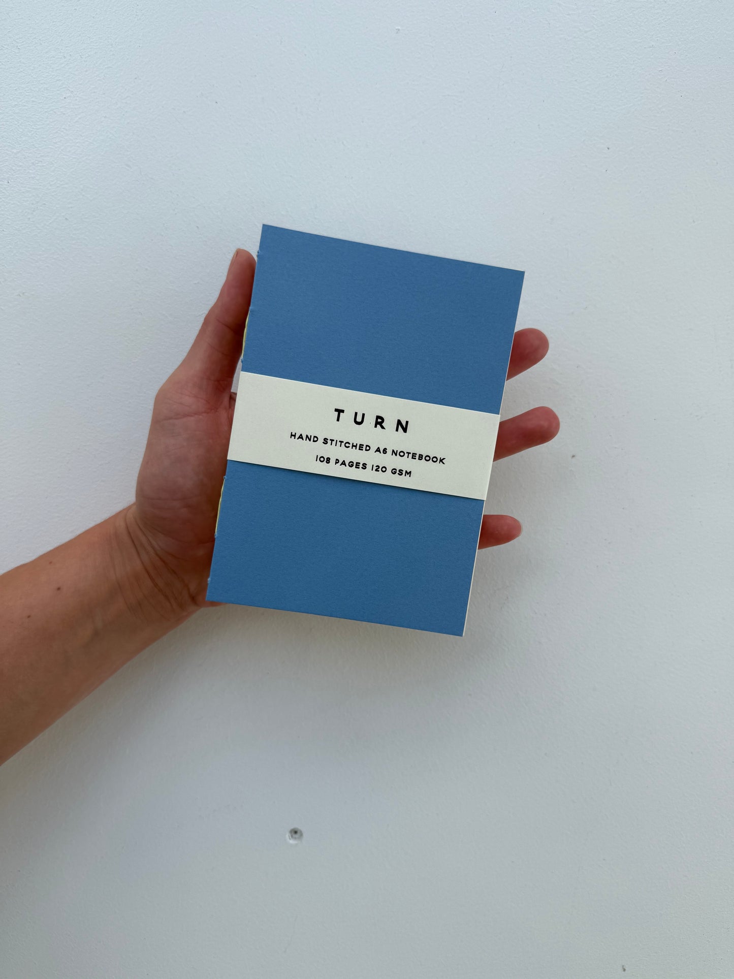 Hand Stitched A6 Notebook