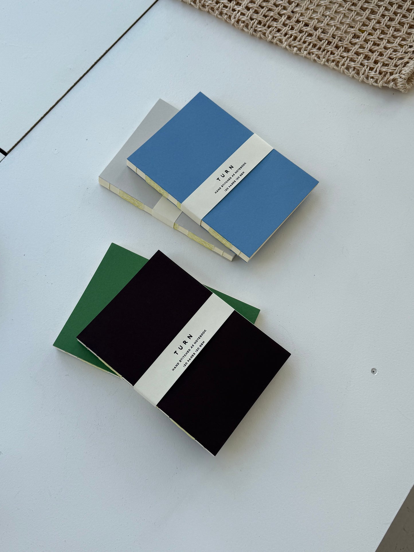 Hand Stitched A5 Notebooks