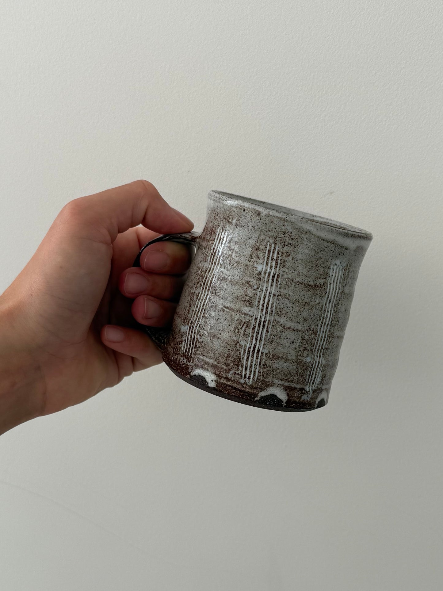 Mug With White Lines
