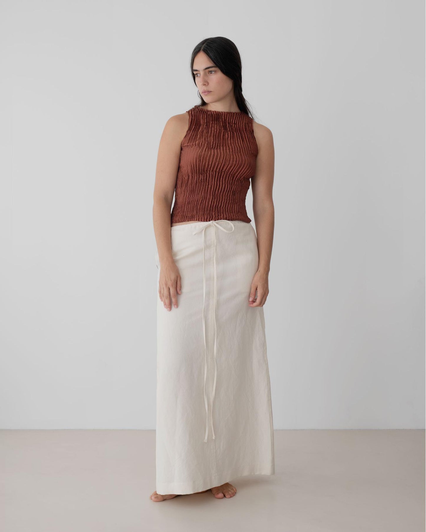Silk Tank Top