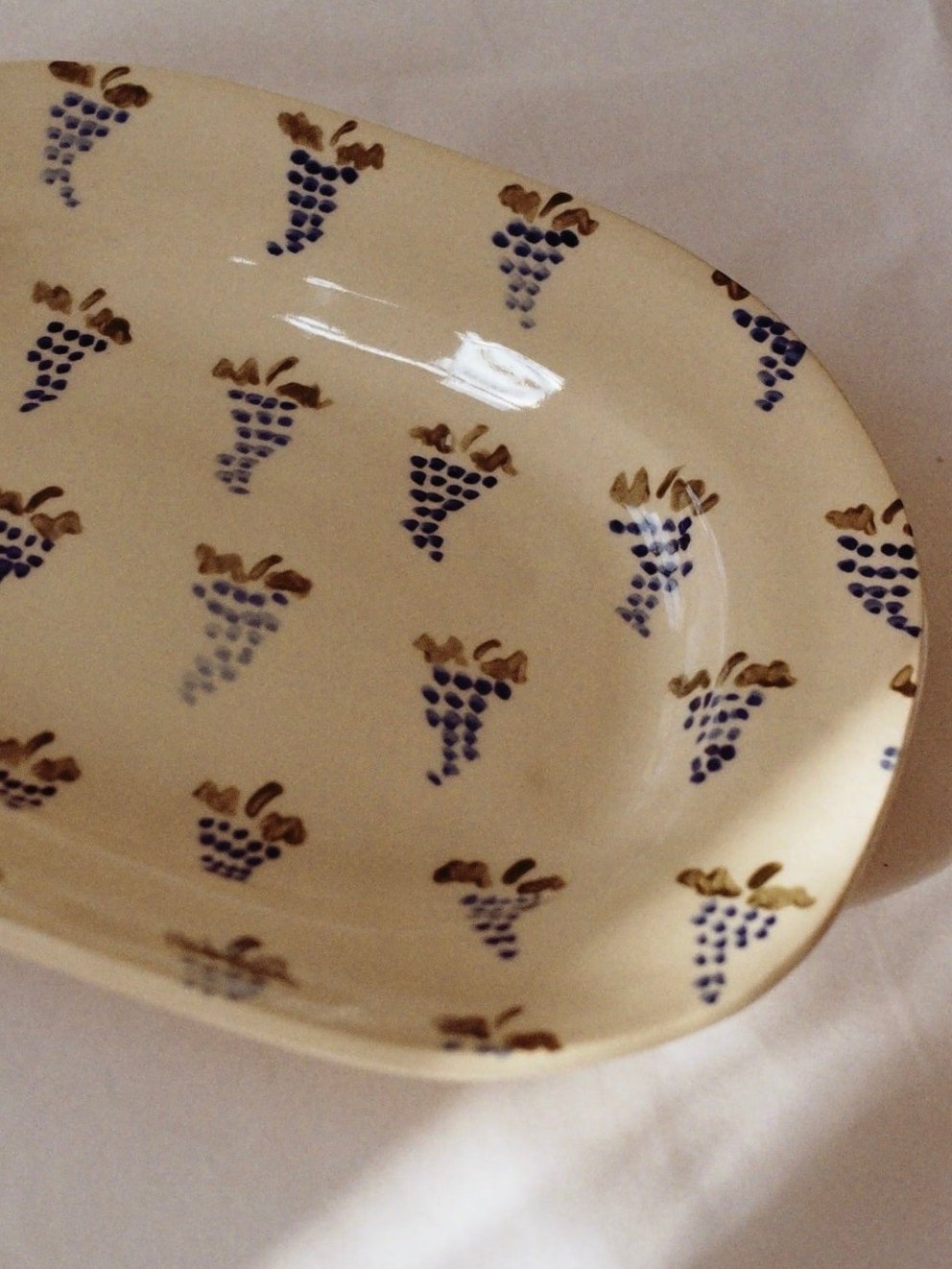 Small Rectangular Grape Platter