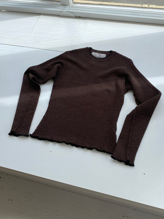 Waffle Sweater