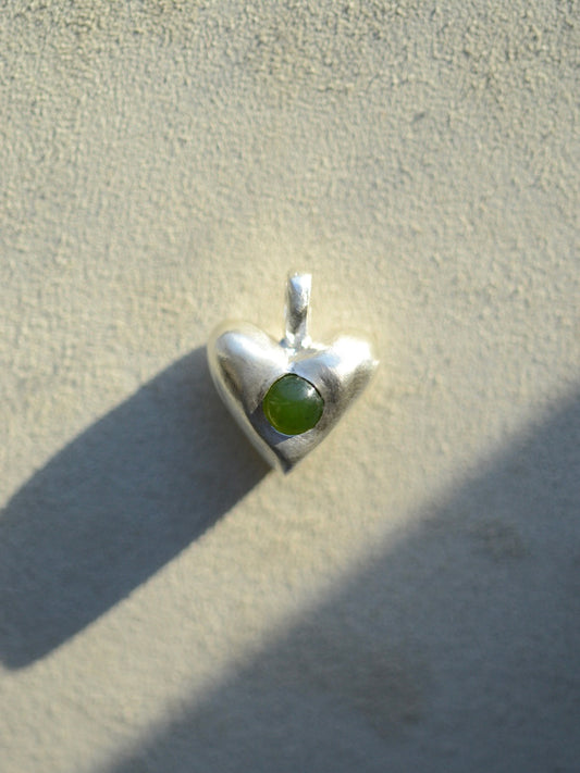 Jade Heart Necklace