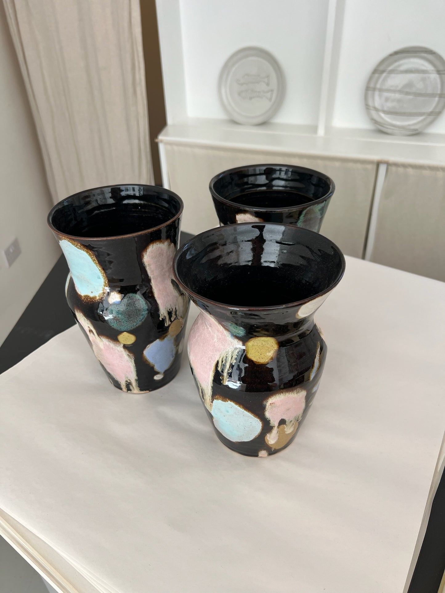 Multi Coloured Vase