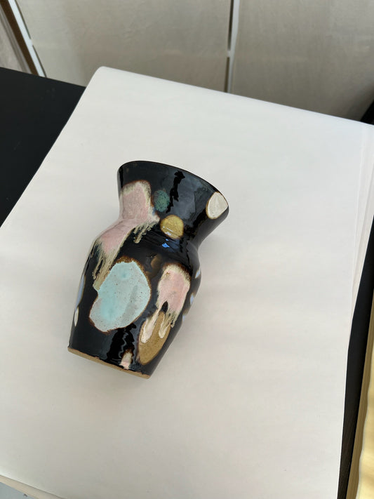 Multi Coloured Vase