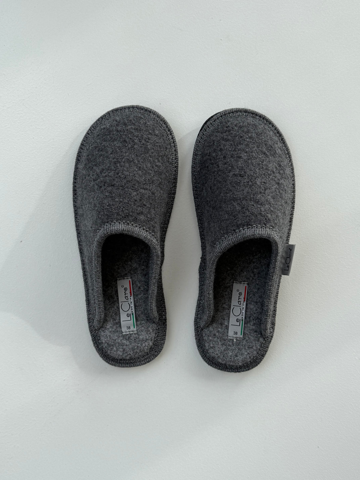 Boiled Wool Slippers