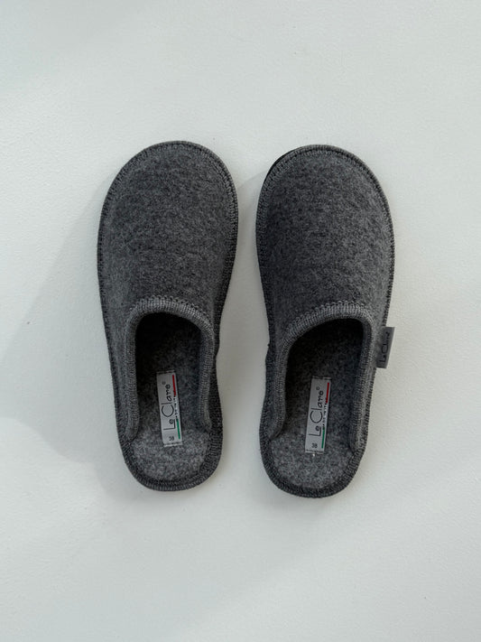 Boiled Wool Slippers