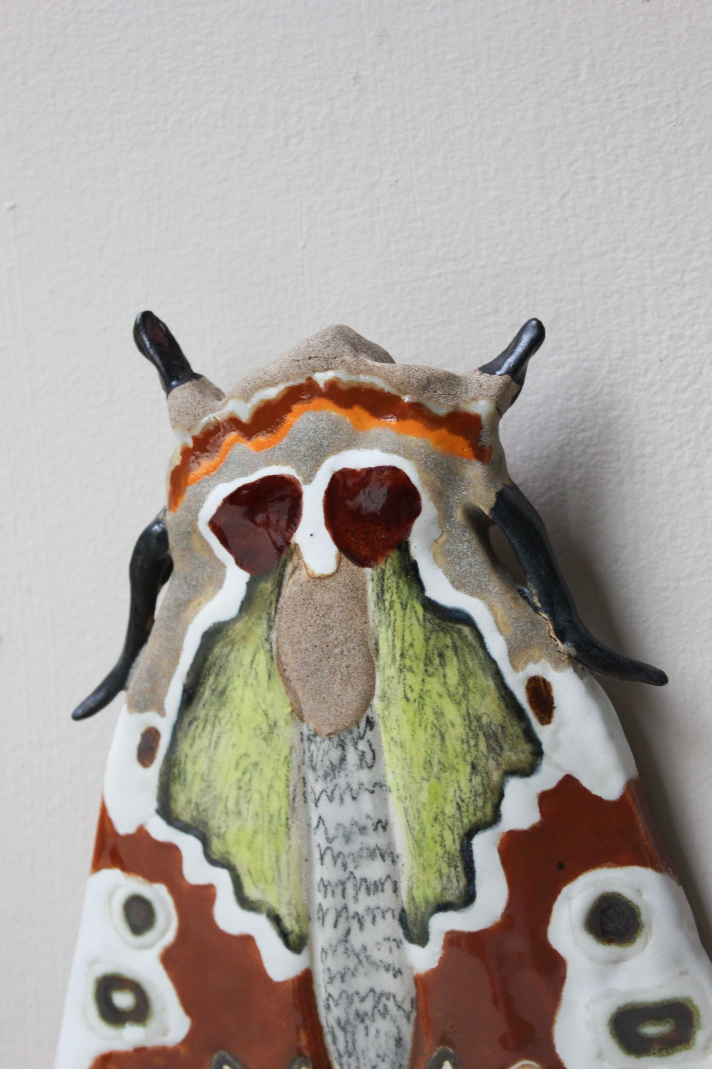 Buff Arches Ceramic Moth