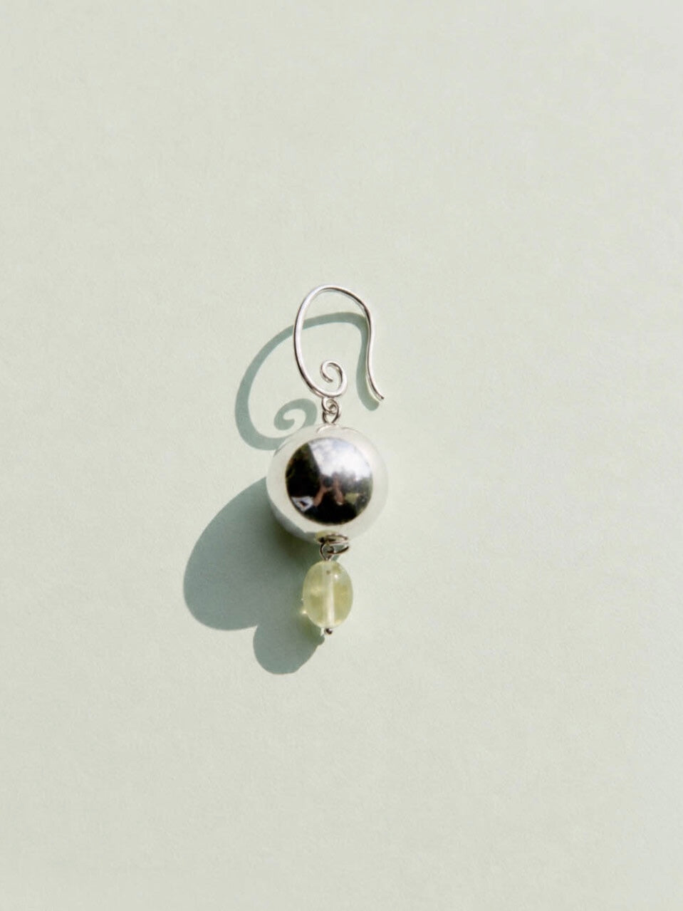 Ovule Silver Earrings