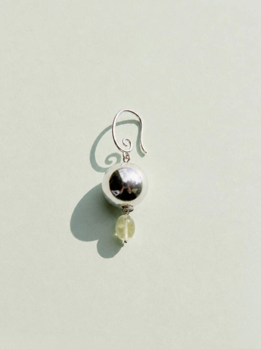 Ovule Silver Earrings