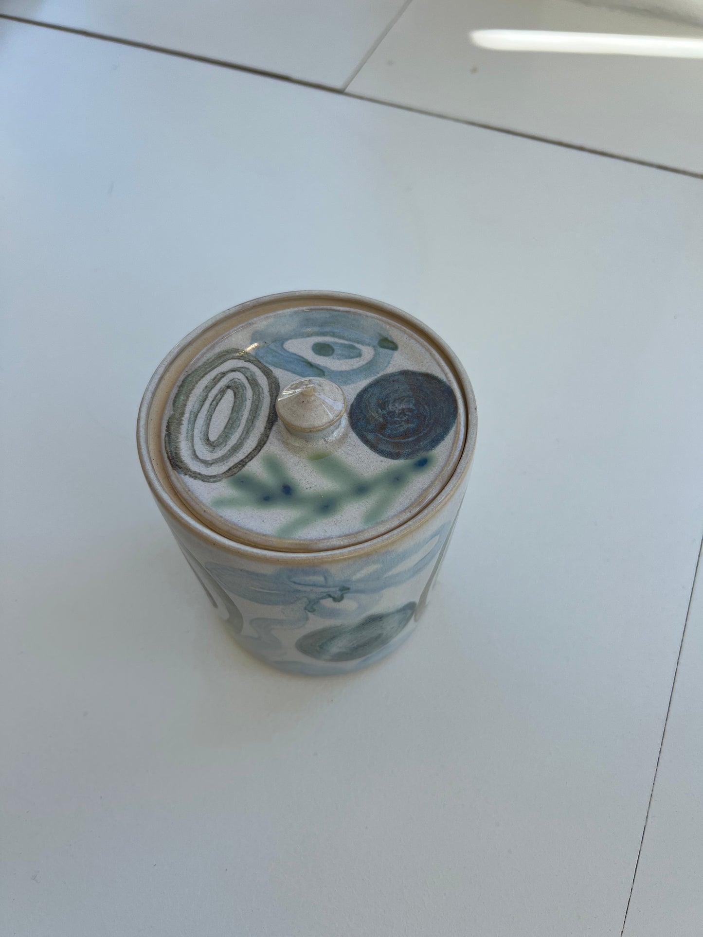 Large Jar with Lid