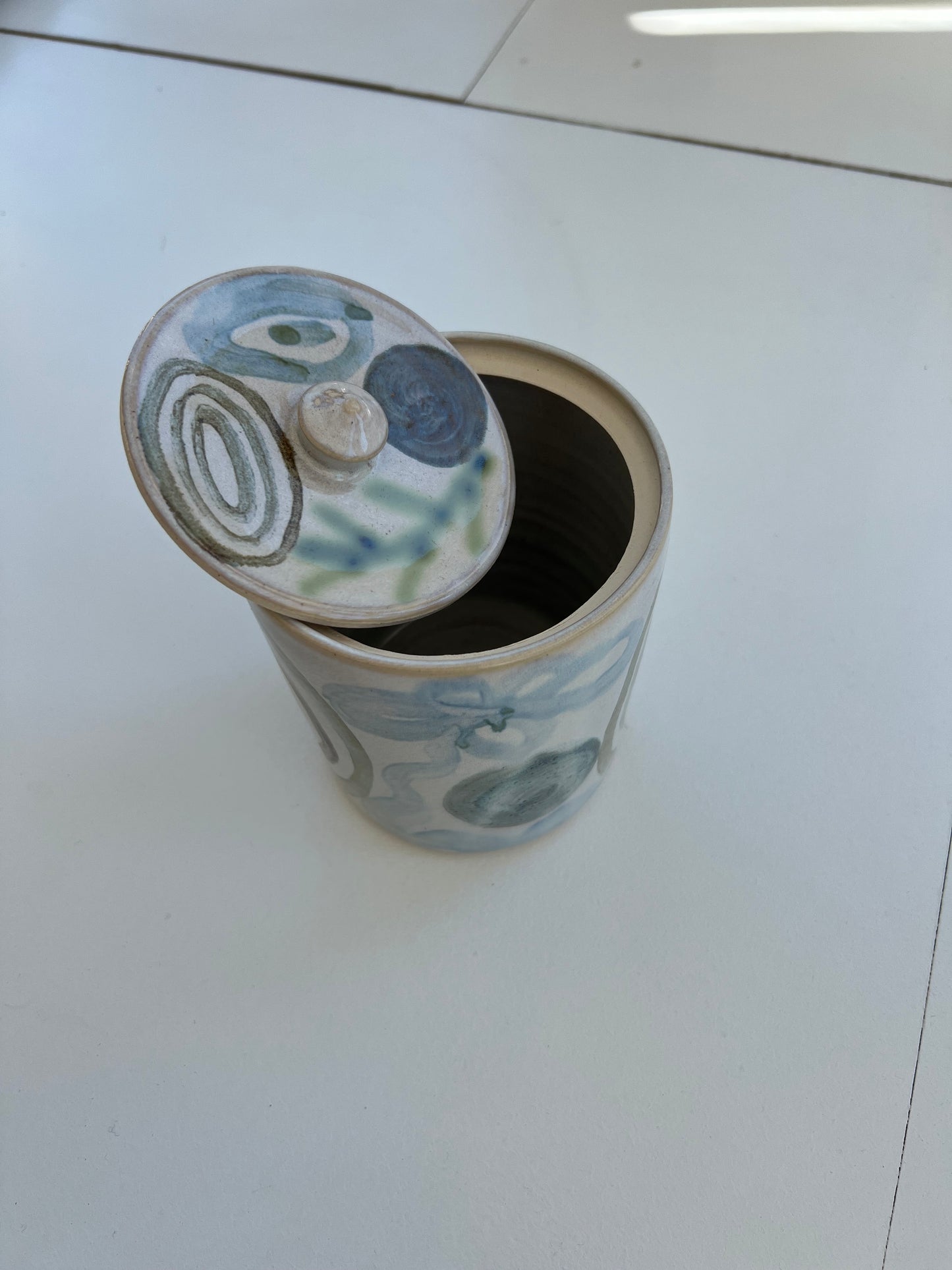 Large Jar with Lid