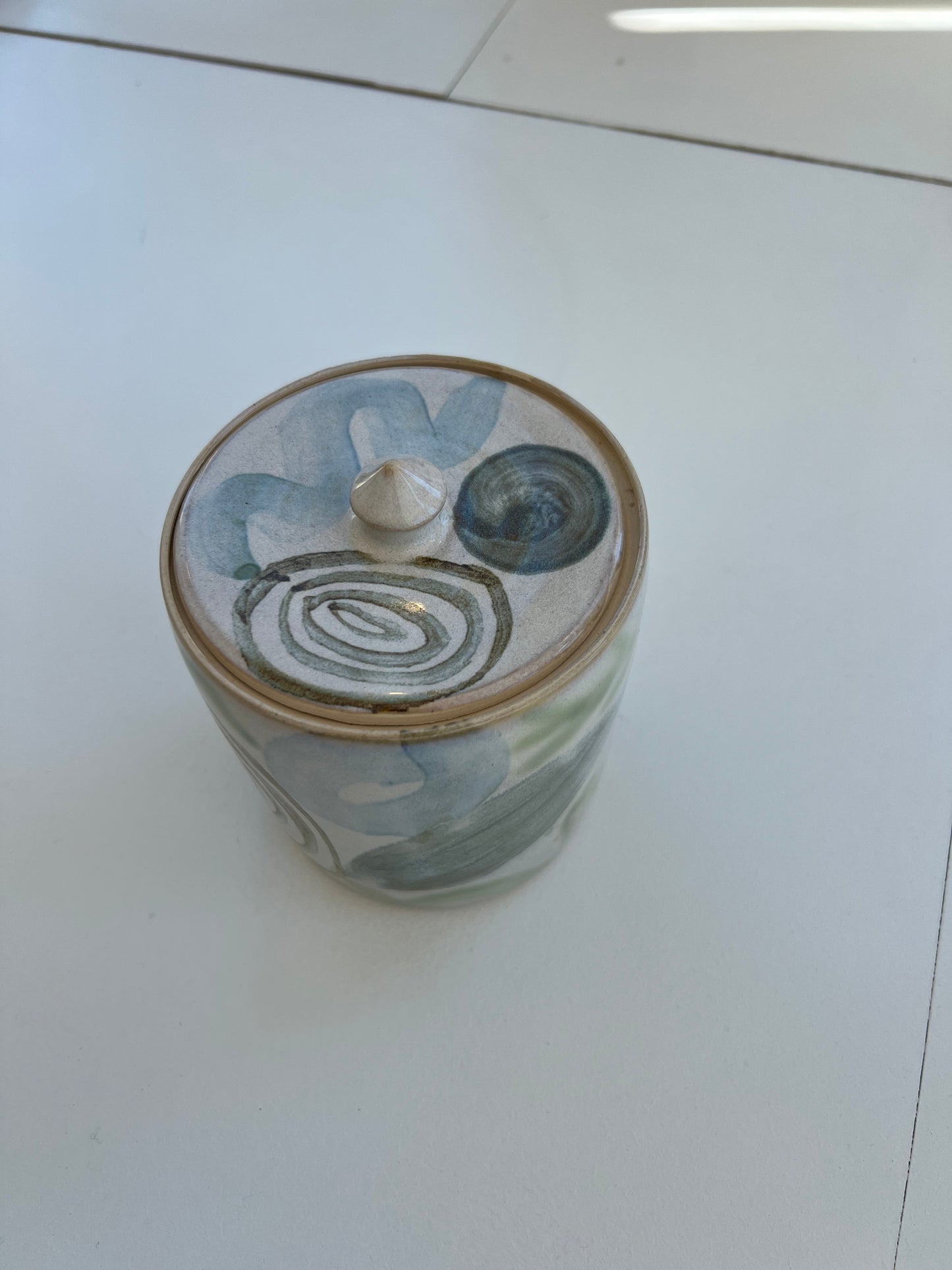 Large Jar with Lid
