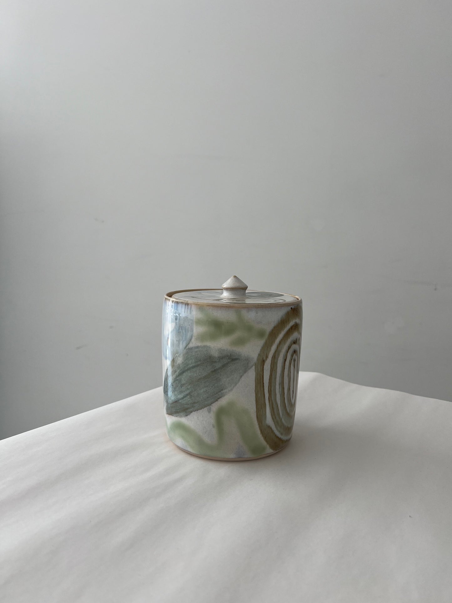 Large Jar with Lid