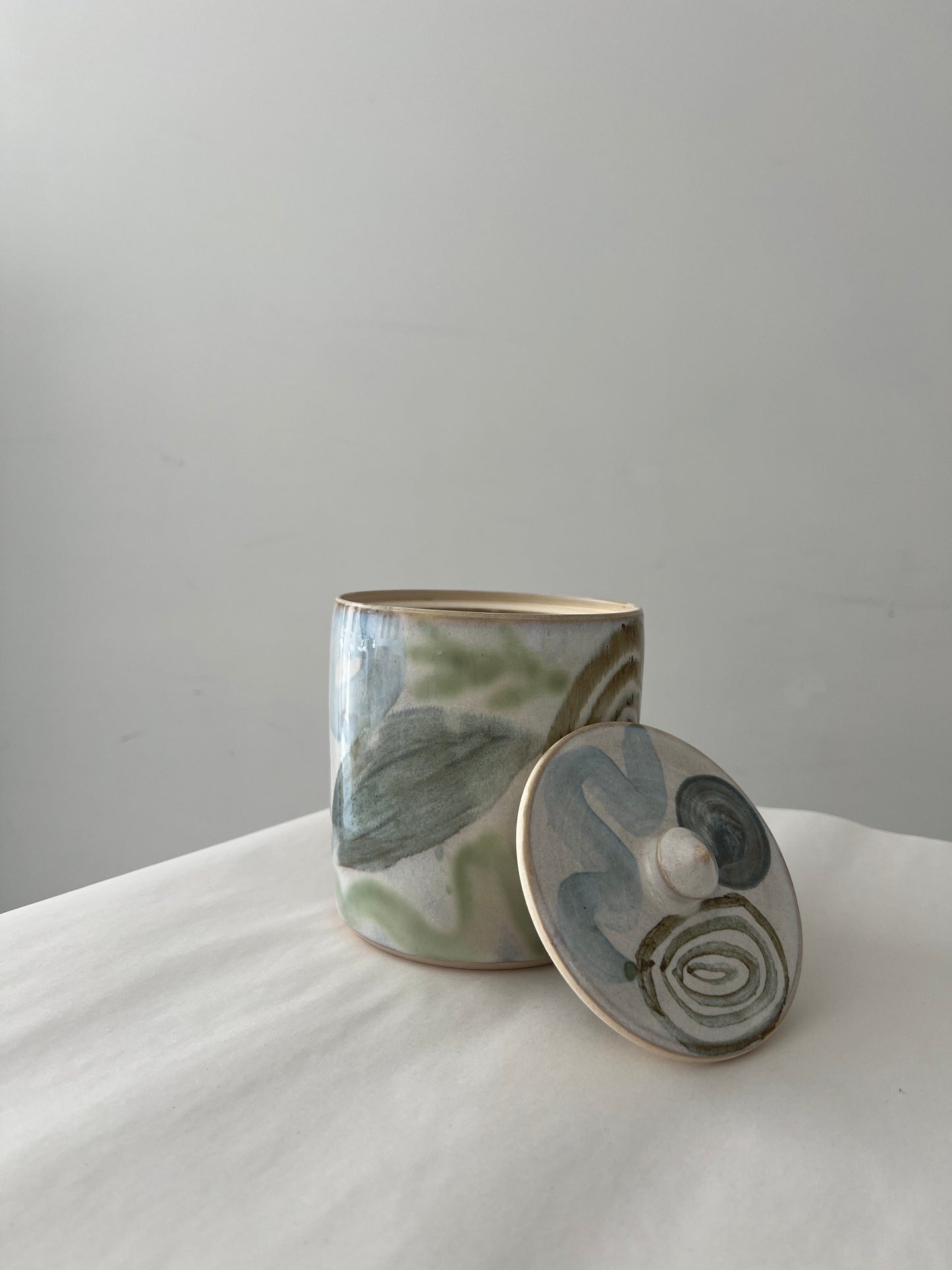 Large Jar with Lid