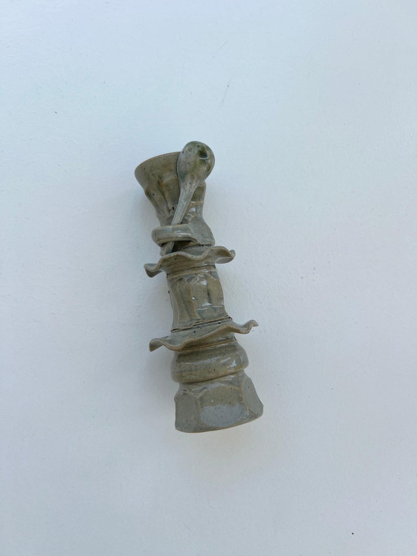 Egg Cup Tower with Spoon