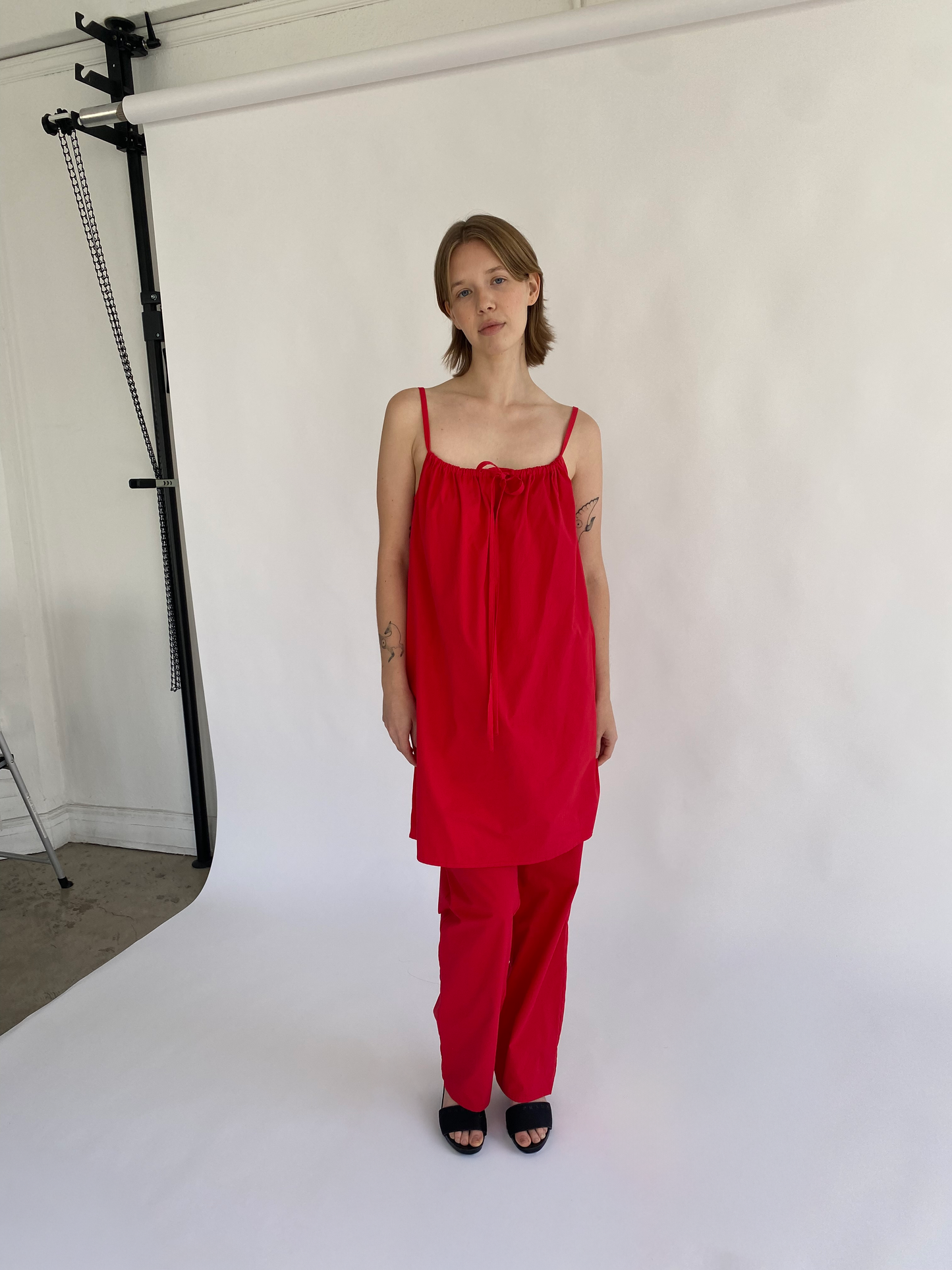 Bow Dress - Red