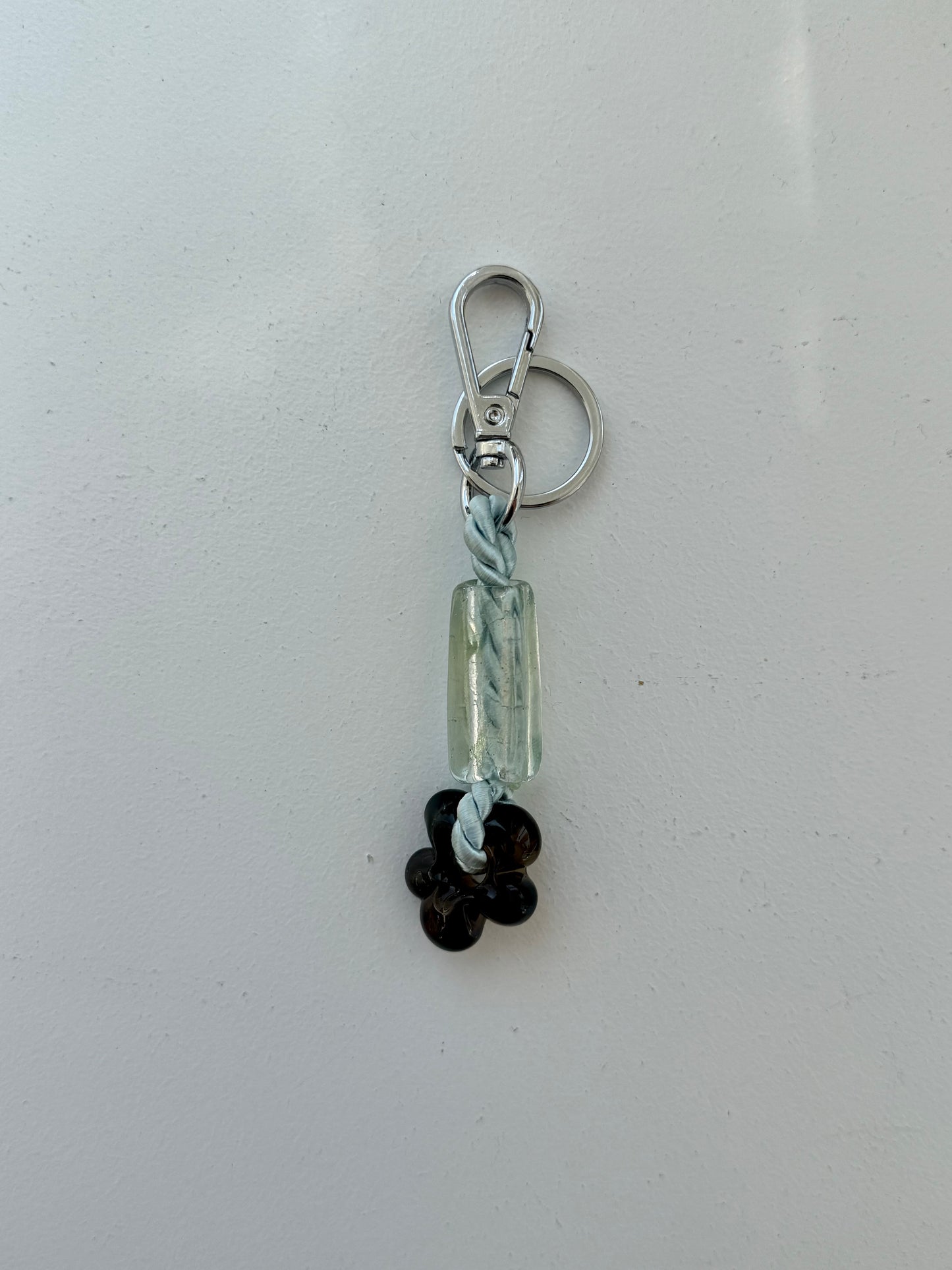 Recycled Glass Keyring