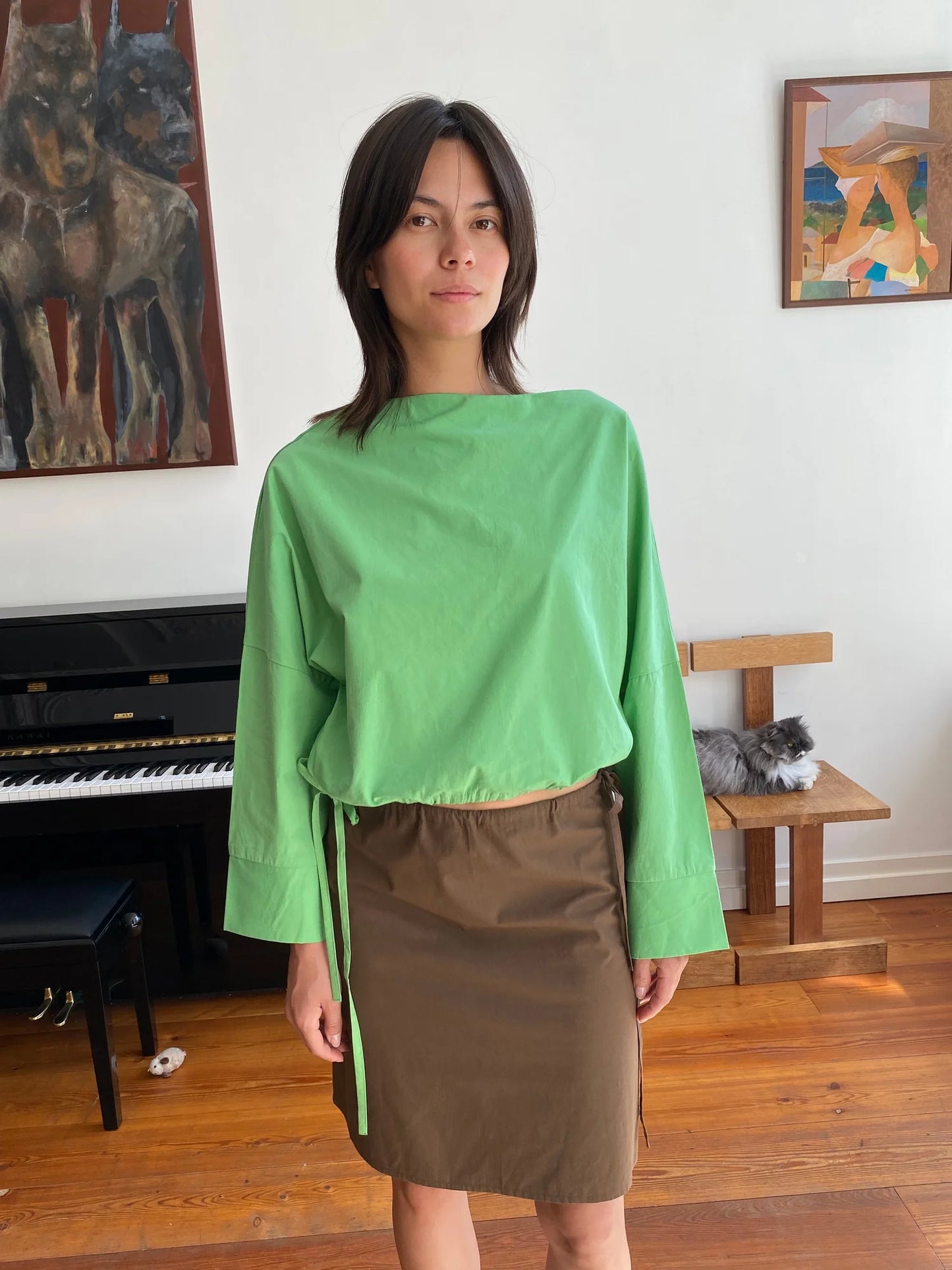 Cuff Top - Green