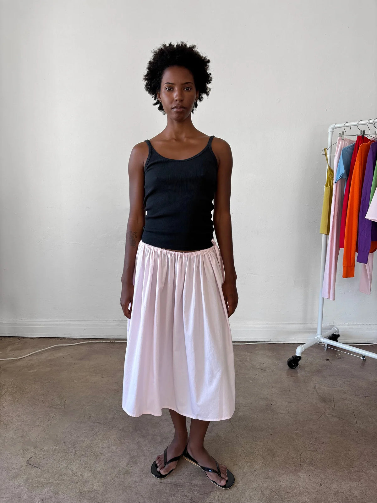 Tie Skirt - Blush