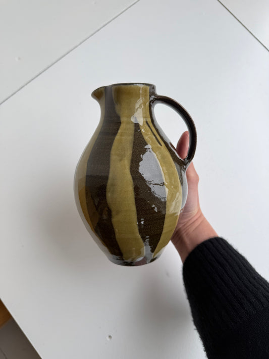 Jug With Green Stripes