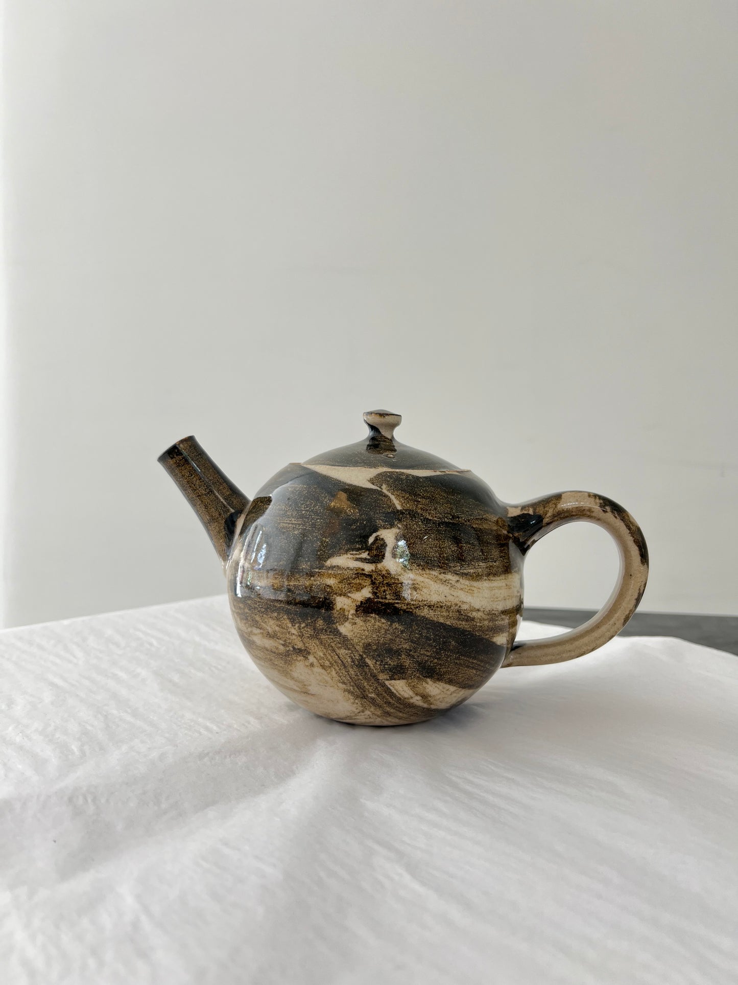 Green Dash Teapot