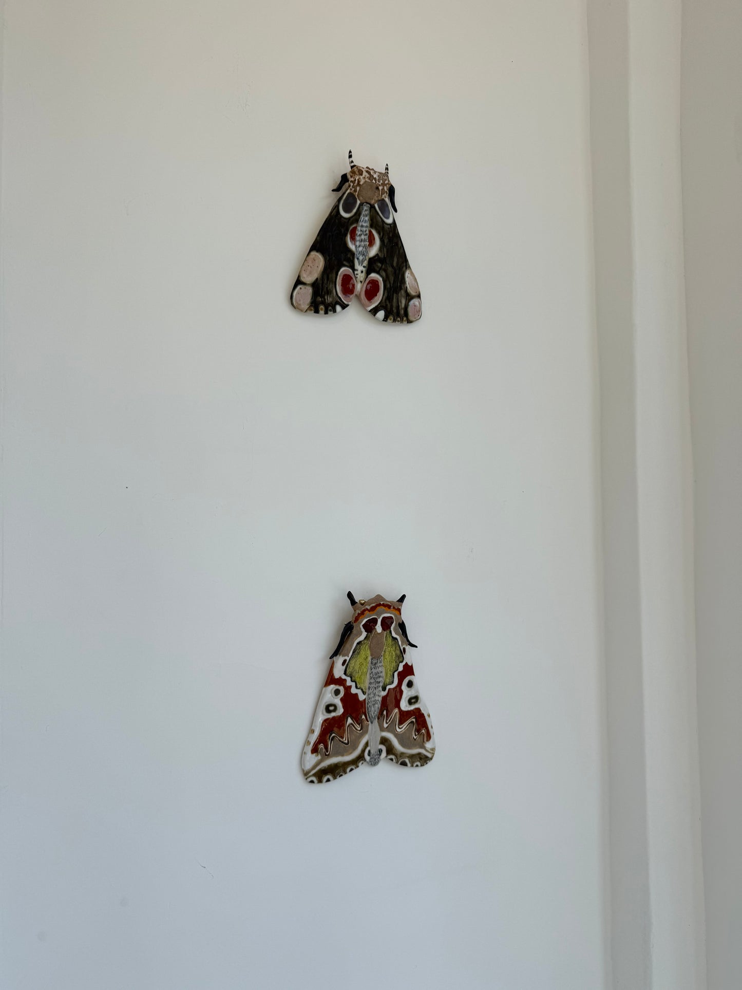 Buff Arches Ceramic Moth
