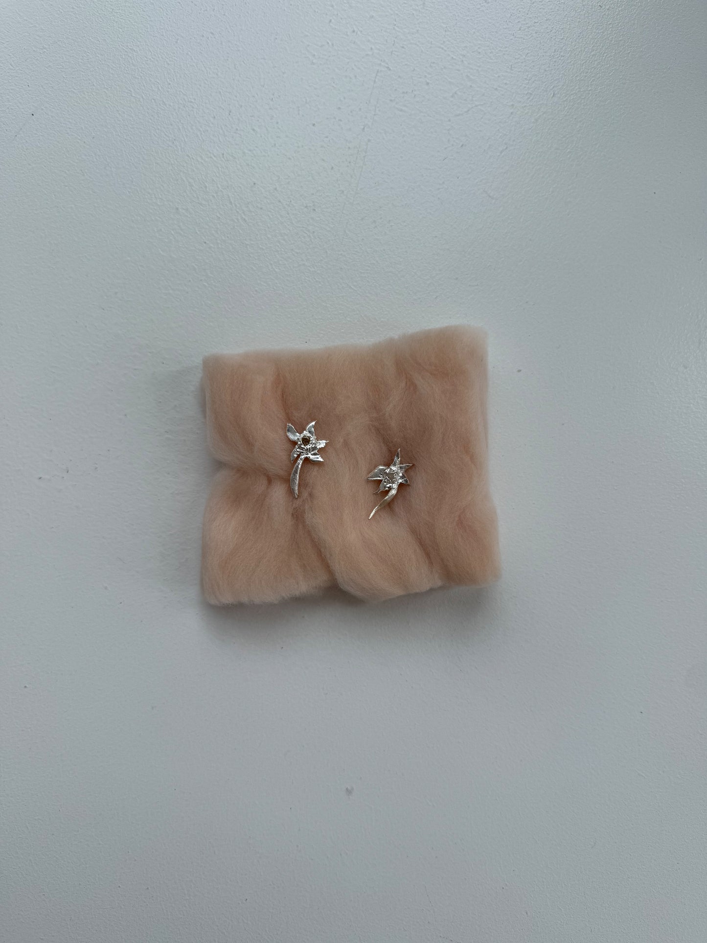 Silver Flower Brooch