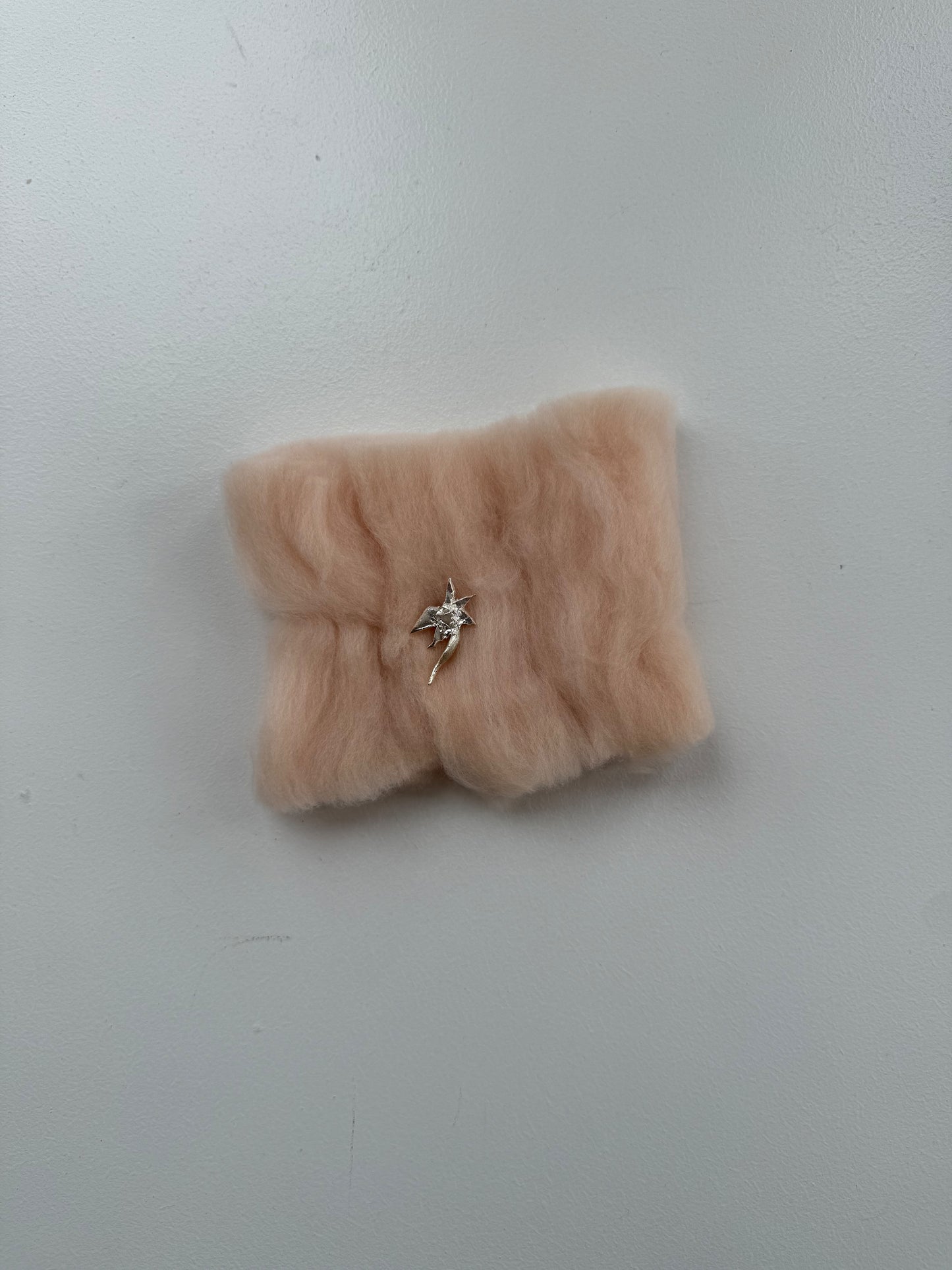 Silver Flower Brooch