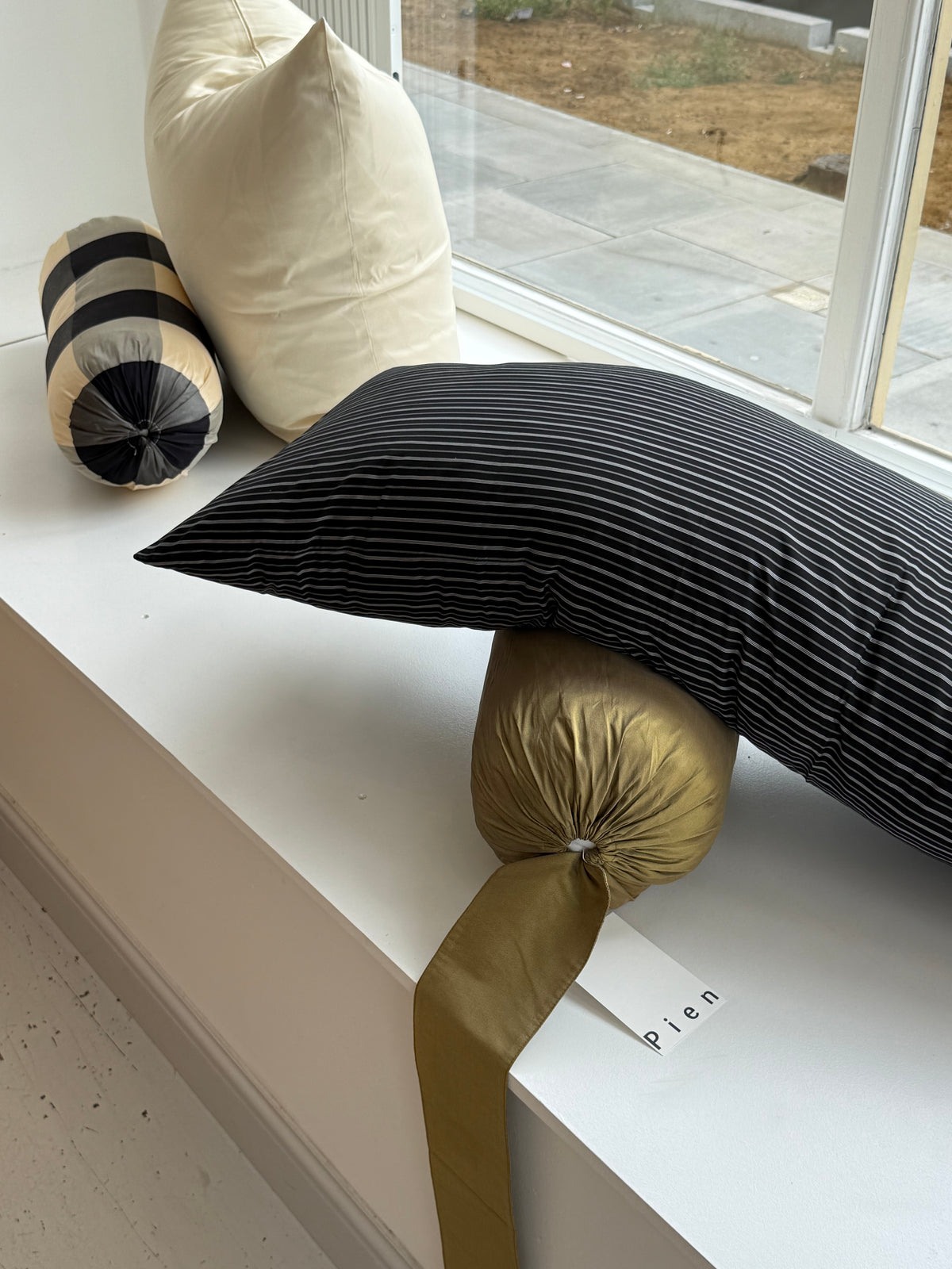 Moss Bolster Cushion