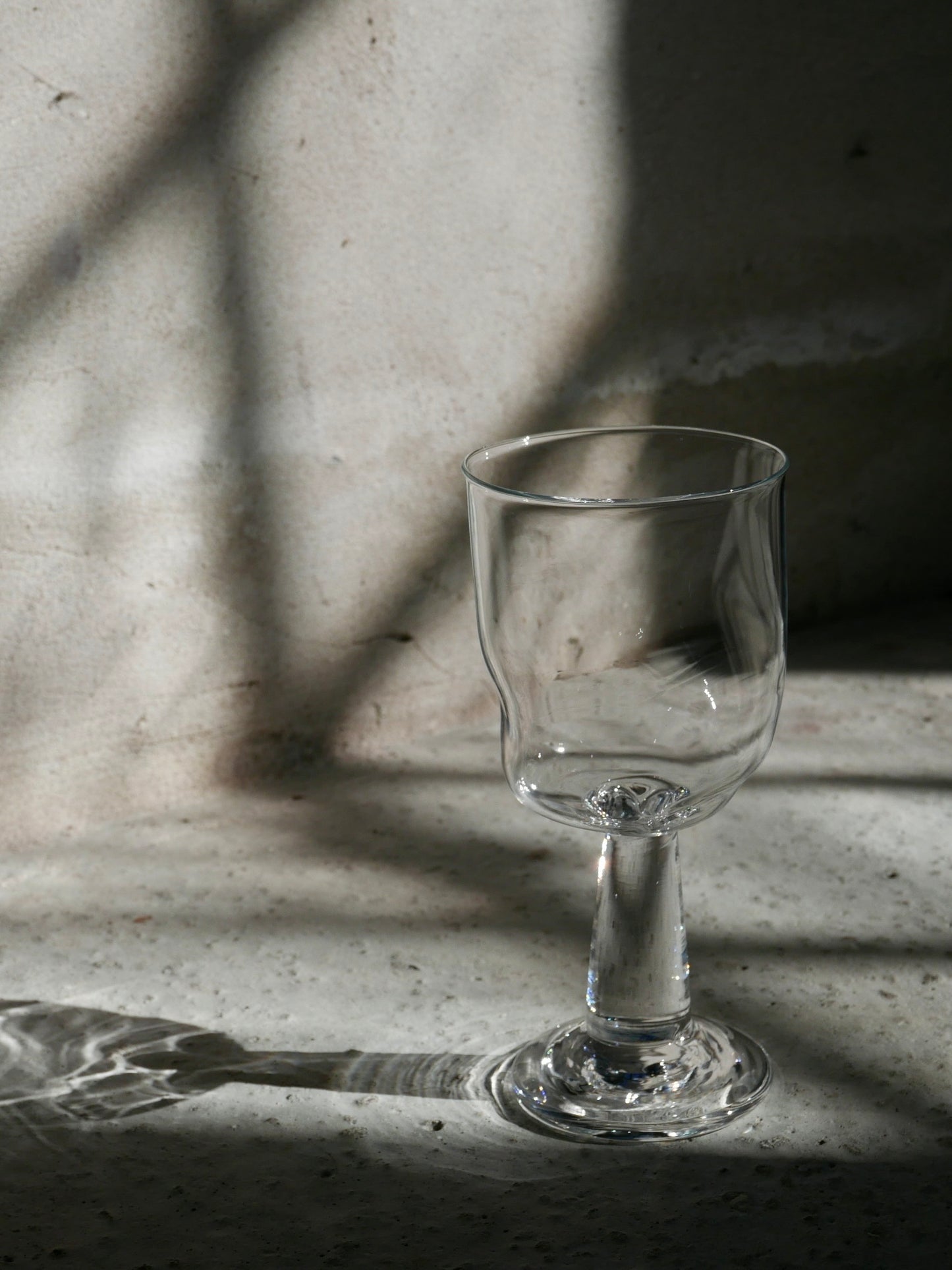 Twisted Wine Glass