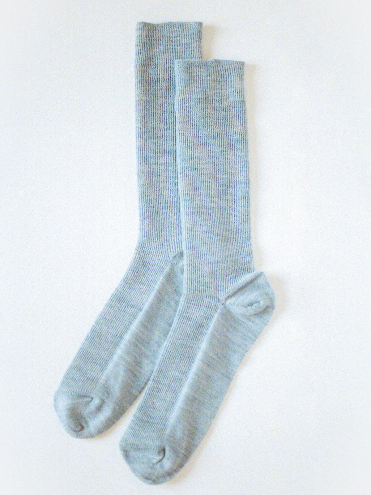 Merino Wool Socks - Pale Indigo