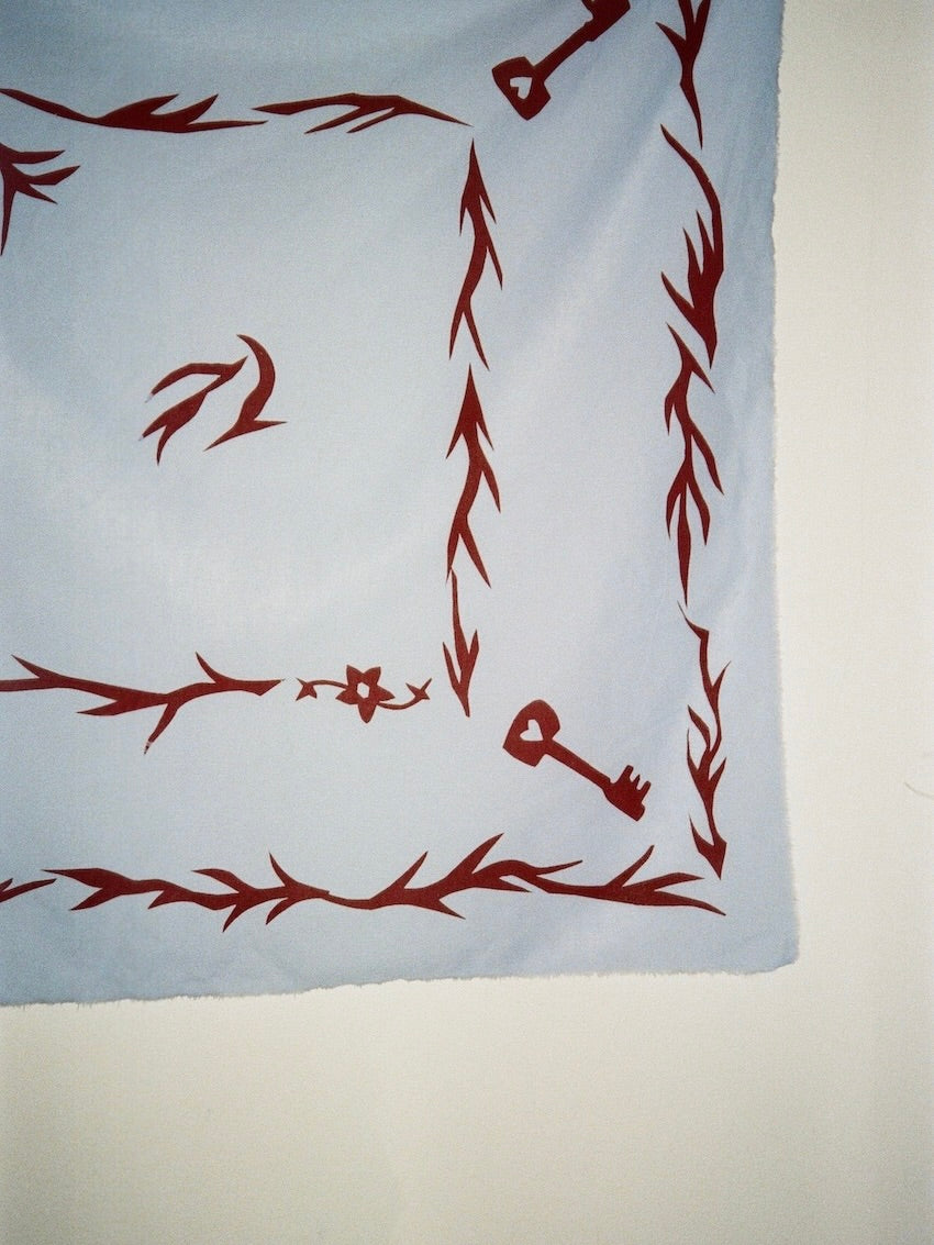Sky Blue Headscarf